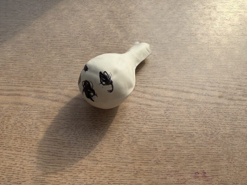 3歳がつくったおもちちゃん