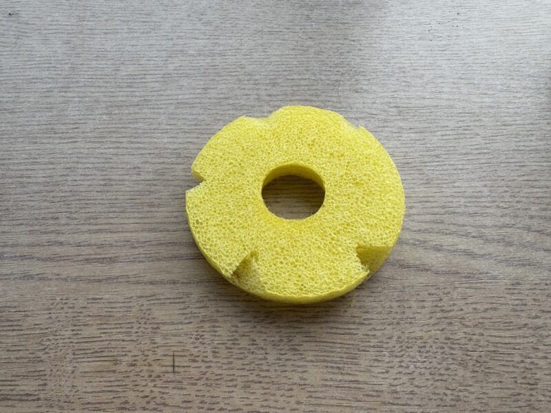 プールスティックで作ったパイン